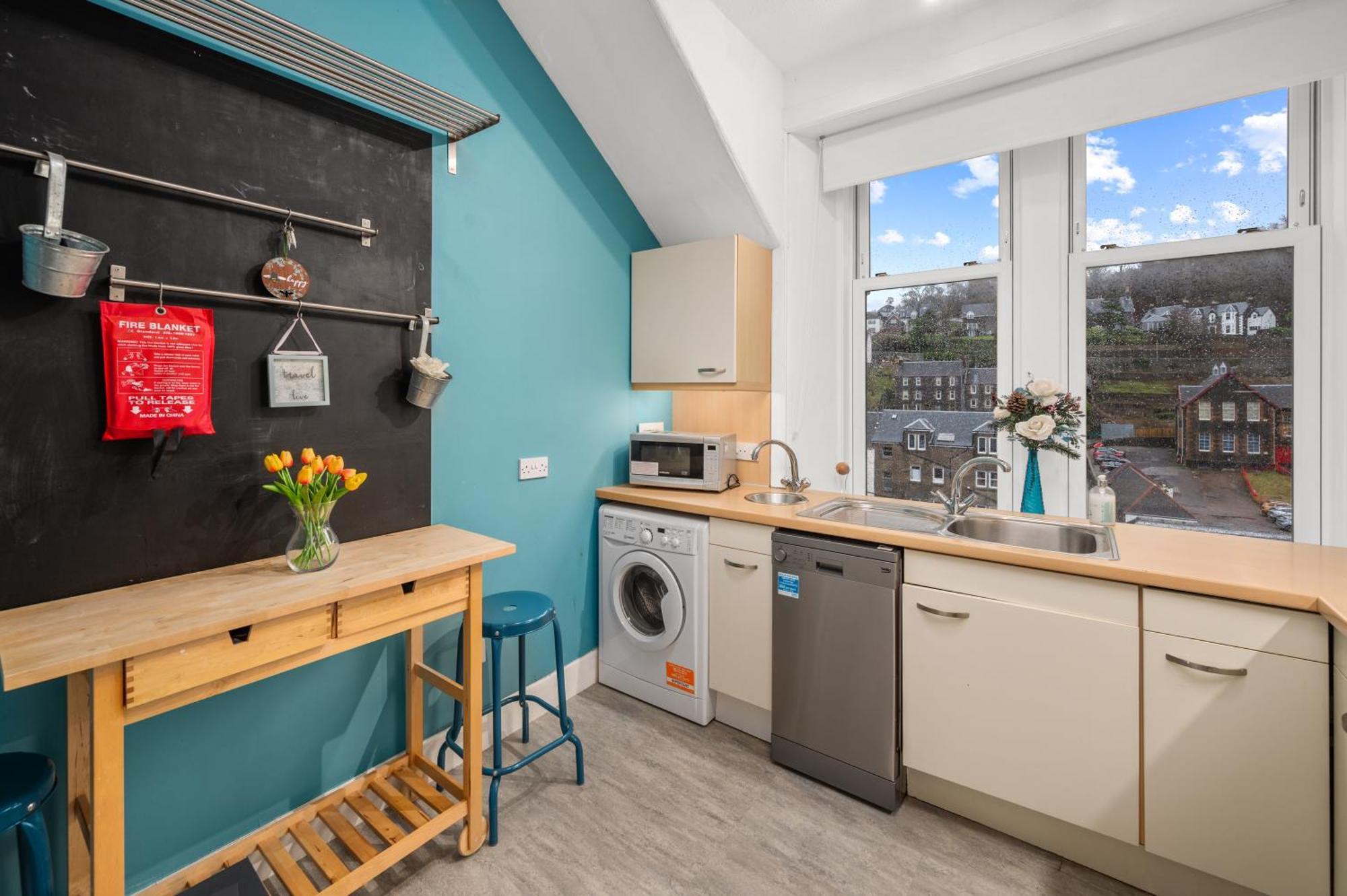 Panoramic Sea Views - Stunning 3Bd Apt & Balcony Oban Extérieur photo